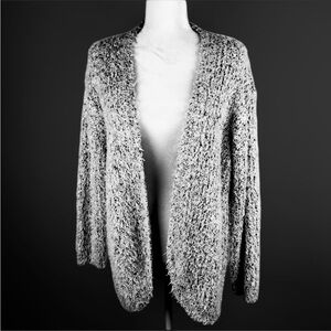 Kenzie Fuzzy Eyelash Cardigan Sz Medium